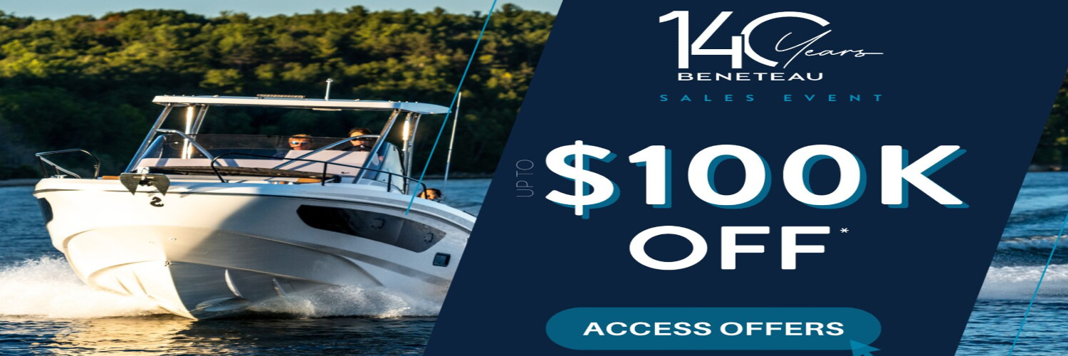 Beneteau 140 Year Anniversary Promotions